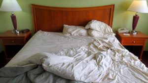 ga trải giường khách sạn