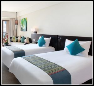 chăn ga gối đệm dùng cho khách sạn