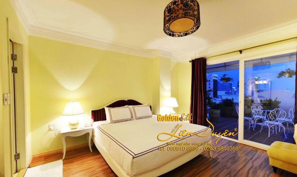 GoldenSilk cung cấp chăn ga gối đệm cho dự án Hà Nam