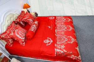 bộ chăn ga gối đệm cưới đẹp