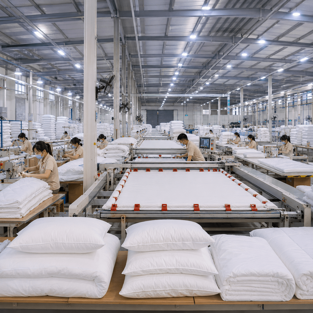 Tiêu chí chọn nhà cung cấp chăn ga gối đệm khách sạn - xưởng may trực tiếp