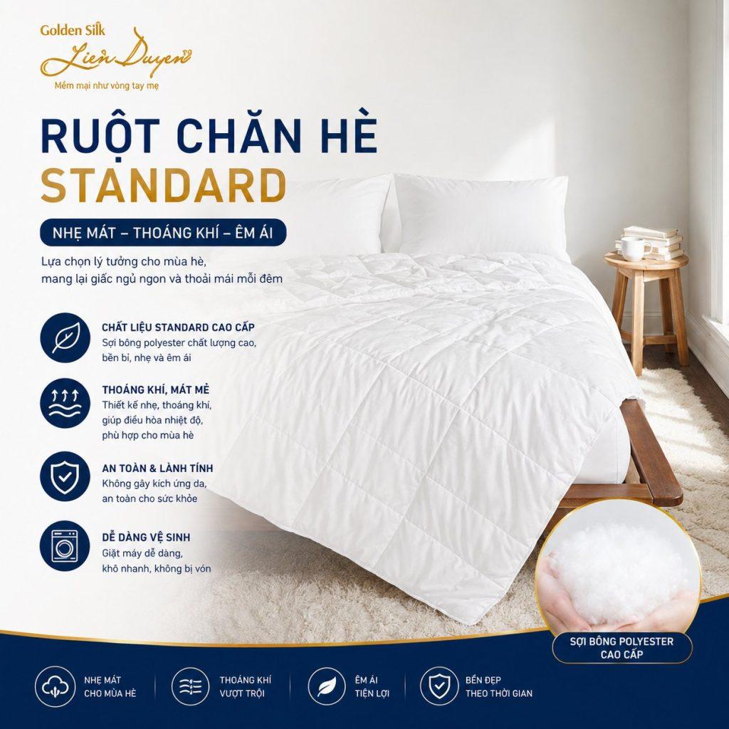 Ruột chăn hè Standard