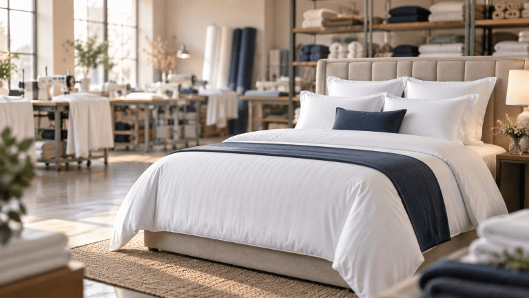Chăn Ga Gối Khách Sạn Hà Nội: Xưởng May, Showroom & Bảng Giá Sỉ 2026